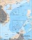 South China Sea: Map of the disputed Paracels Islands and Spratly Islands